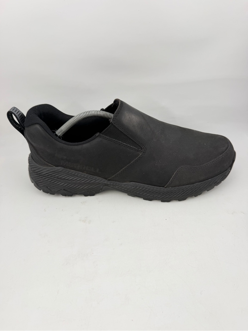 Merrell Men’s Slip-Ins Brown Leather -SZ 11.5- Jungle Moccasins Shoes